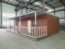 China Drievoudige Brede Sta-caravan, Gemakkelijke Ontmantelings Mobiele Modulaire Huizen fabriek
